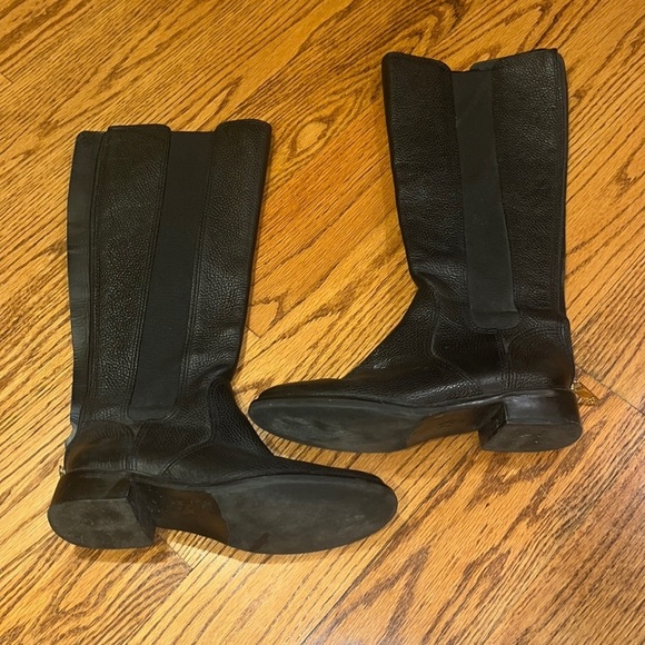 Tory Burch Woman’s Black Leather Boots Size 7M